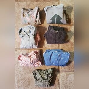 Girls Clothes Bundle Size 4T Cat & Jack, Little Co By Lauren Conrad, Oshkosh